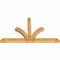 Ekena Millwork Richland Rough Sawn Timber Gable Bracket, Western Red Cedar, 108"W x 63"H x 6"D x 6"F, 14/12 Pitch GBW108X63X0606RIC00RWR - alternate 2